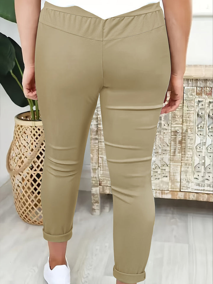 JAMIE - PANTALONES RELAJADOS CON CORDÓN