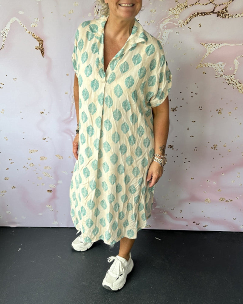 LUCITA - VESTIDO DE VERANO LAPEL LOVE
