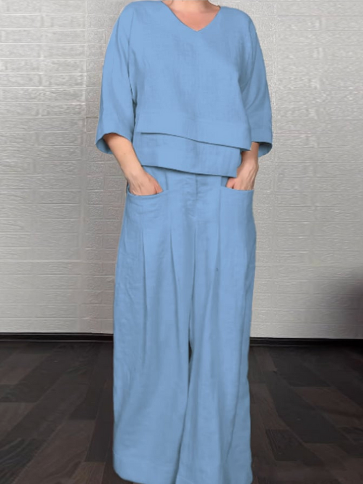 MILLY - CONJUNTO COORDINADO CHIC Y ELEGANTE