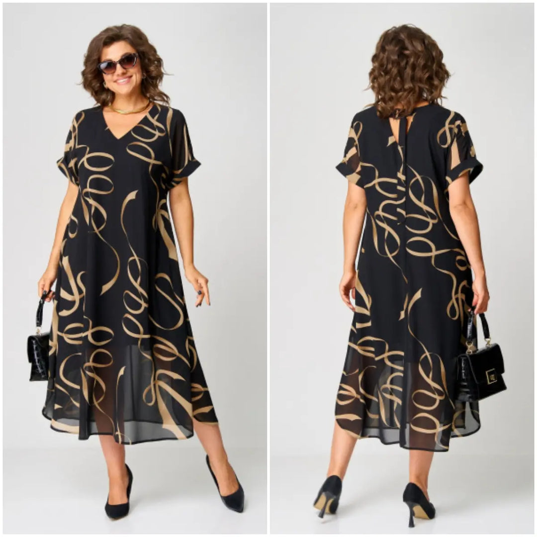 MAYES - VESTIDO DE ESTILO ELEGANTE Y CÓMODO