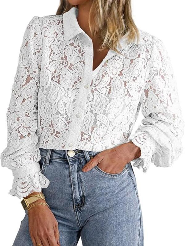 CAMELIA - BLUSA ROMÁNTICA DE MANGA SUAVE