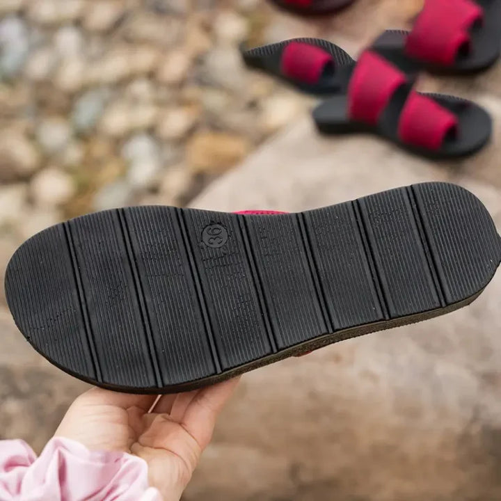 TRISTIN - SANDALIAS ELEGANTES DE MALLA