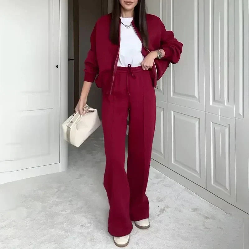 QUINCEY - CONJUNTO RELAJADO CHIC PARA LOUNGE