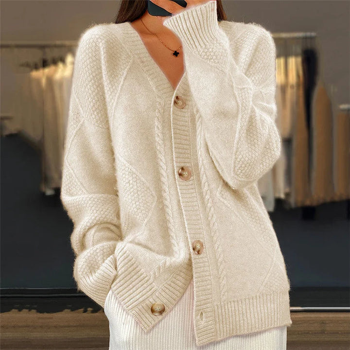 ROXIE - CARDIGAN DE CACHEMIR SUAVE AL TACTO