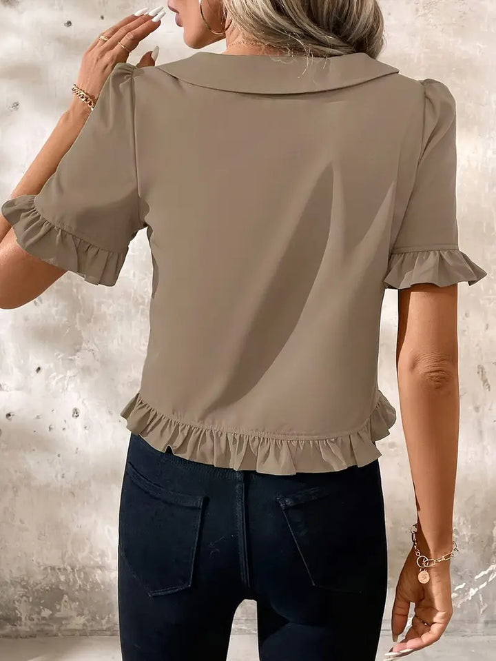 CRISTIANA - BLUSA DIARIA SOFISTICADA