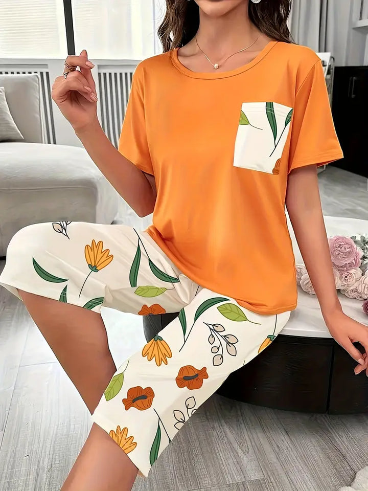 PRINCESSLEA - CONJUNTO CÓMODO DE RELAJACIÓN FLORAL