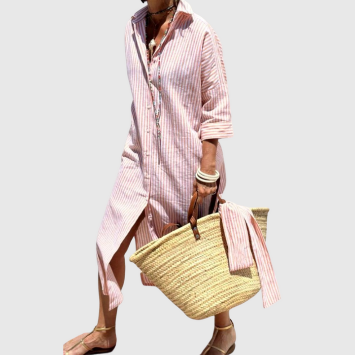 Engel - Camisa a rayas teñida para un look elegante
