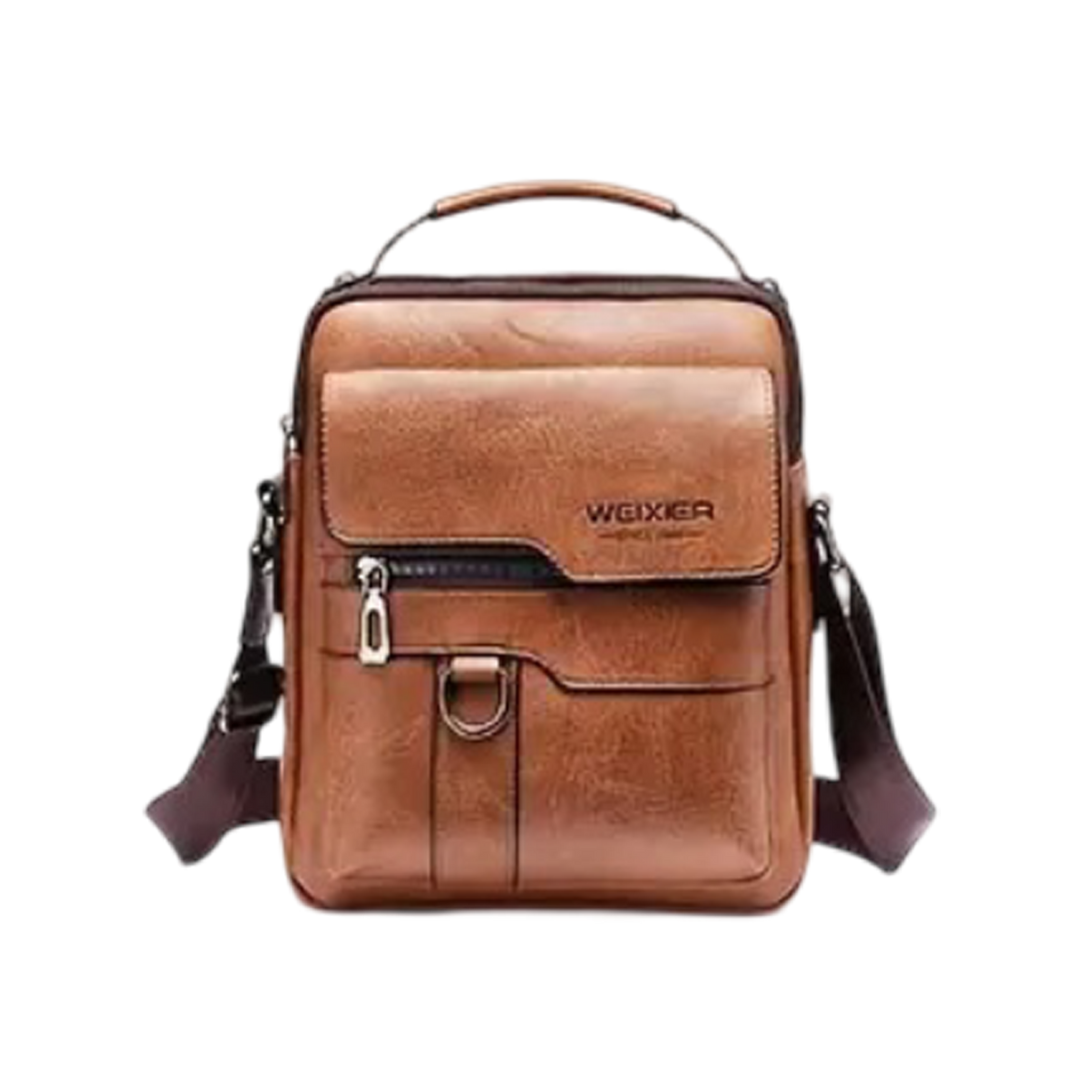 Corwin | Bolsa Mensajera Moderna de Cuero