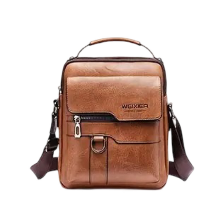 Corwin | Bolsa Mensajera Moderna de Cuero