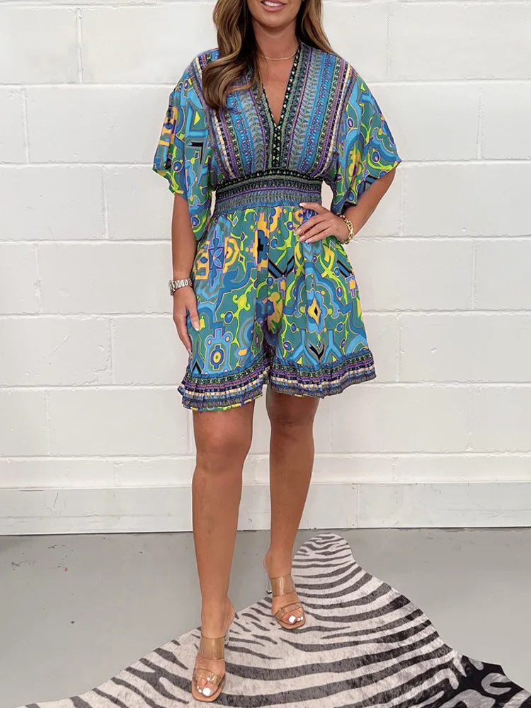 CHARLEIGH - MONO ENTERIZO TALLA GRANDE ESTILO VINTAGE