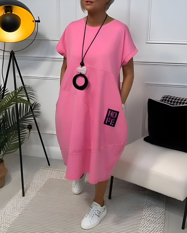 Iris™ - Vestido elegante de manga corta