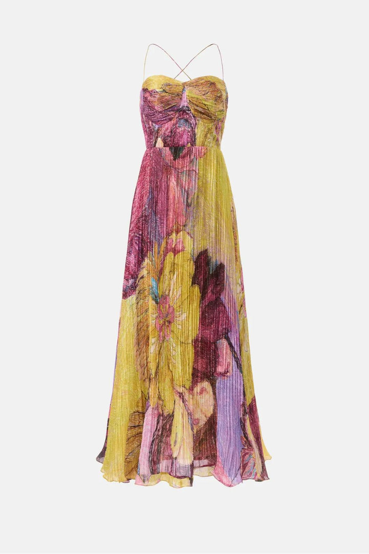 CHIQUI - VESTIDO MAXI MULTITONO ISLA