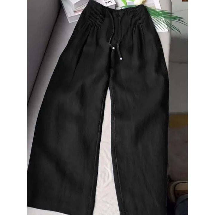 JULES - PANTALONES DE PIERNA ANCHA PLISADOS