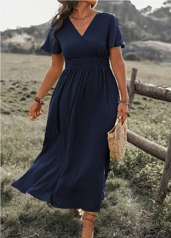 MARY - Vestido de Verano Elegante con Escote en V