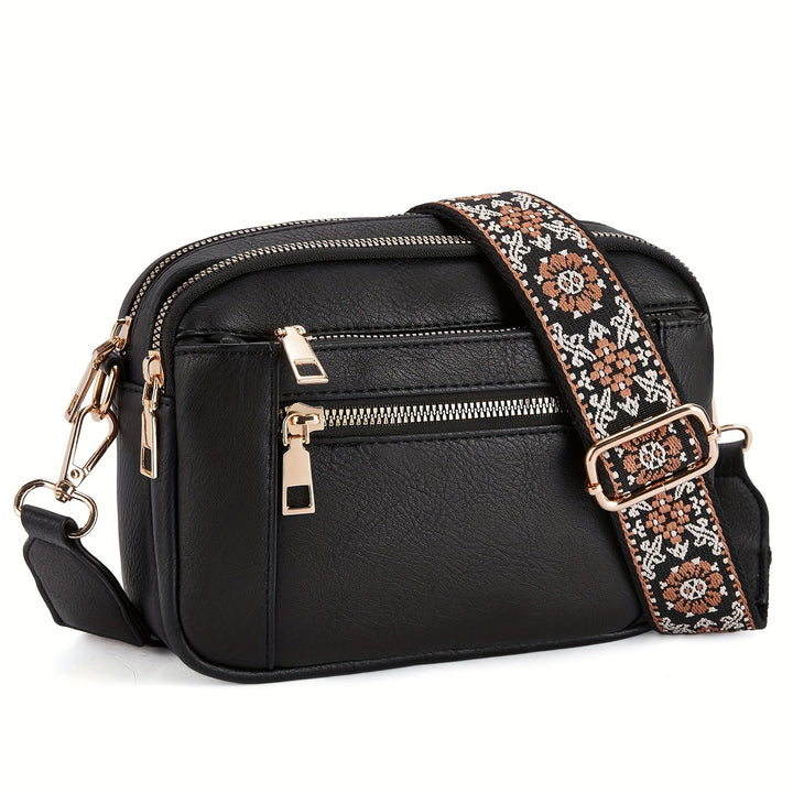 MARTHA - BOLSO CRUZADO DE CUERO VEGANO ATEMPORAL