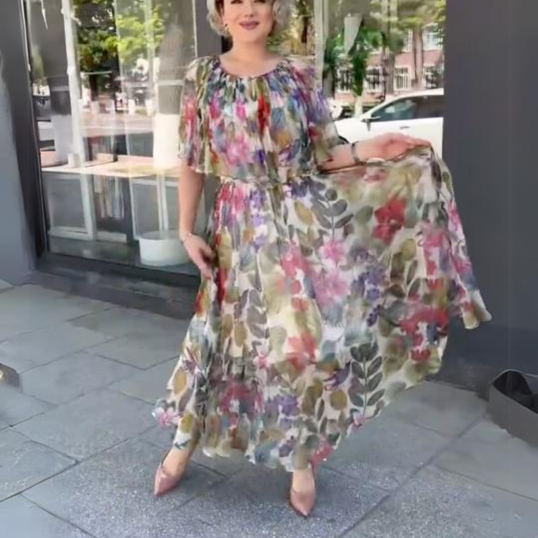 Donna™ - Vestido Maxi Floral para Mujer