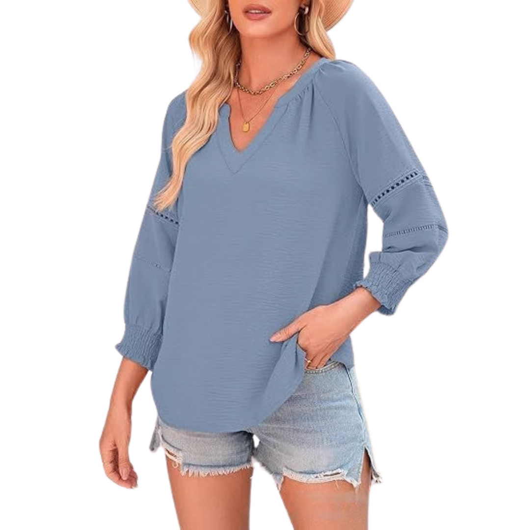 NESTLÉ - BLUSA LIGERA DE LUJO Y FLUIDA