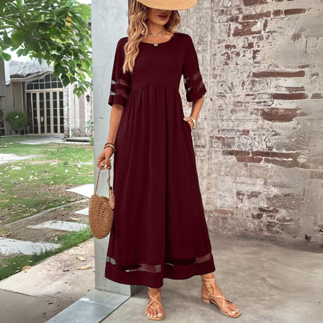Nadia - Vestido con Cobertura para el Abdomen