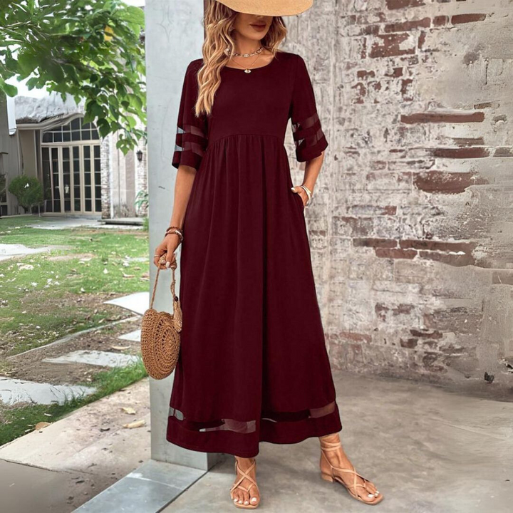 Nadia - Vestido con Cobertura para el Abdomen