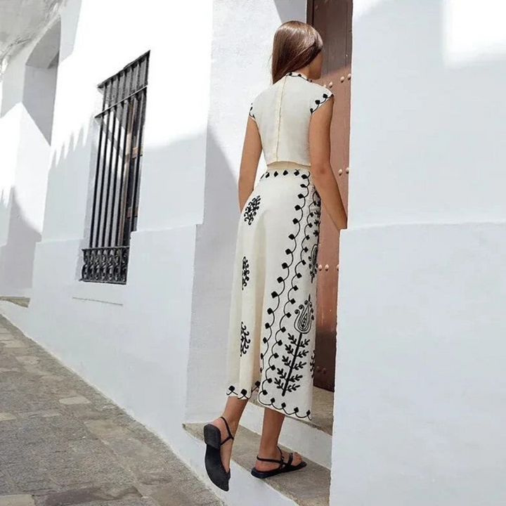 SURI - CONJUNTO DE VERANO CHIC DE 2 PIEZAS