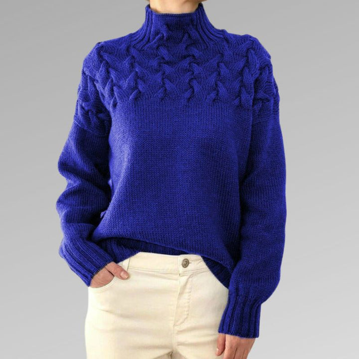 Madison™ - Suéter Elegante de Cuello Alto