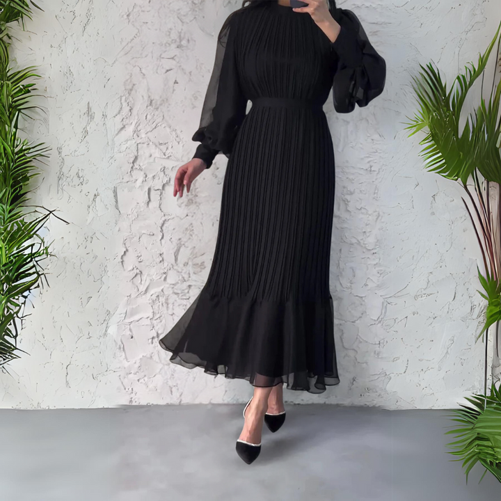 Hannah - Vestido Elegante Plisado