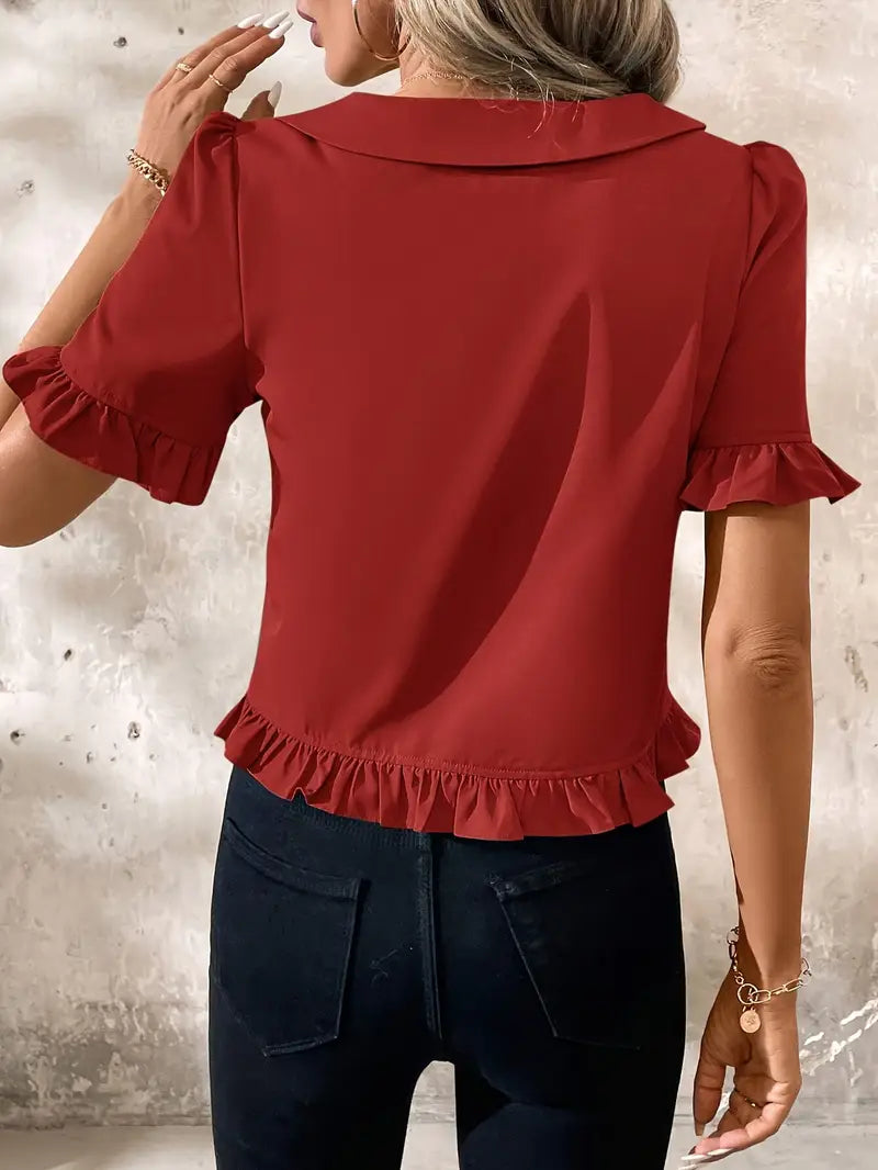 CRISTIANA - BLUSA DIARIA SOFISTICADA