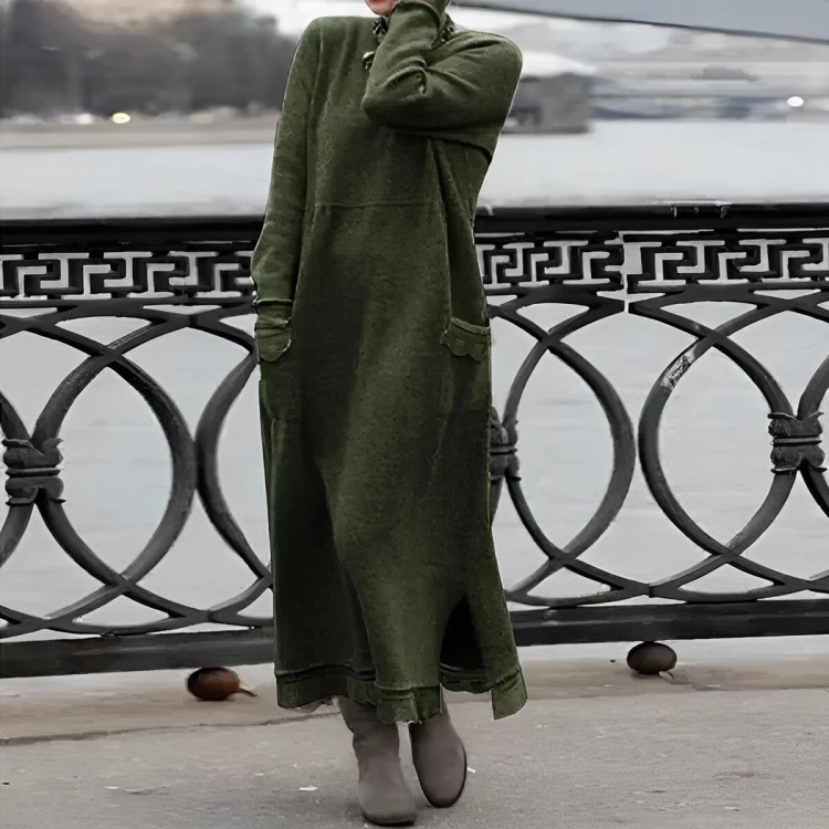 MARIETTA - VESTIDO ENVOLTURA WINTER HAVEN