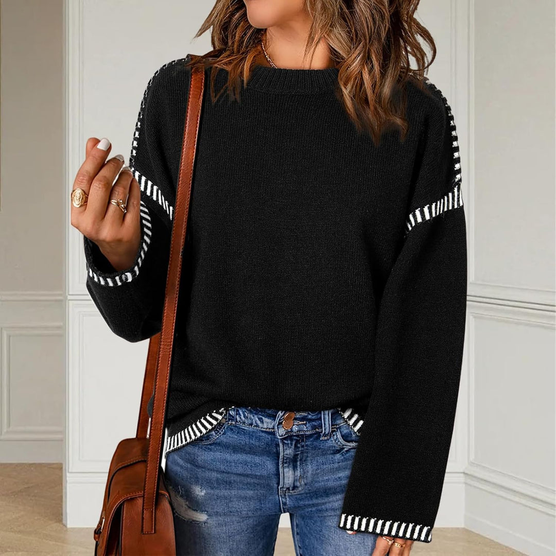 EVANIA - SUÉTER DE PUNTO OVERSIZED
