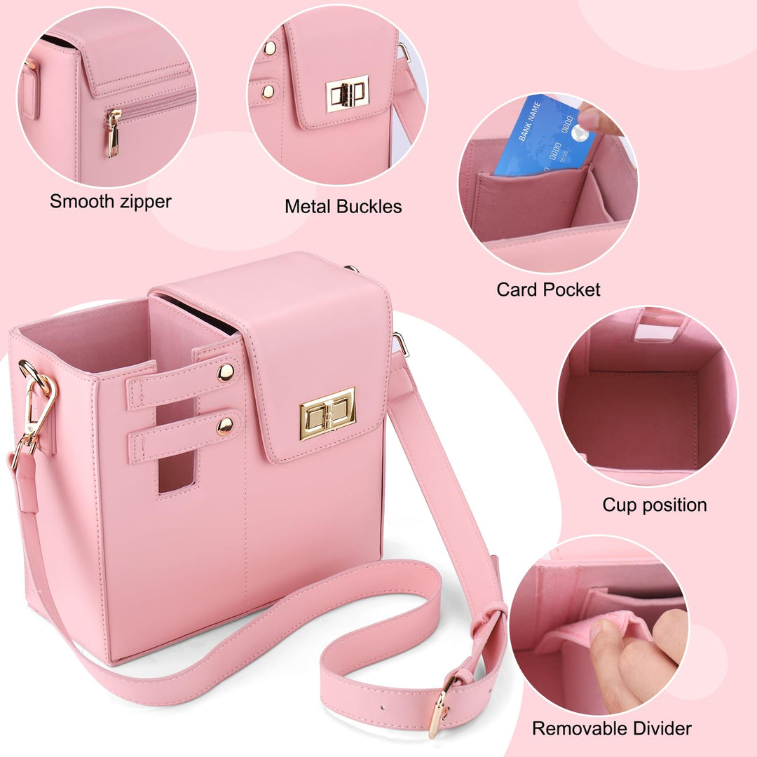 SHEBELLE - BOLSO CRUZADO ACTIVO CON PORTABOTELLAS