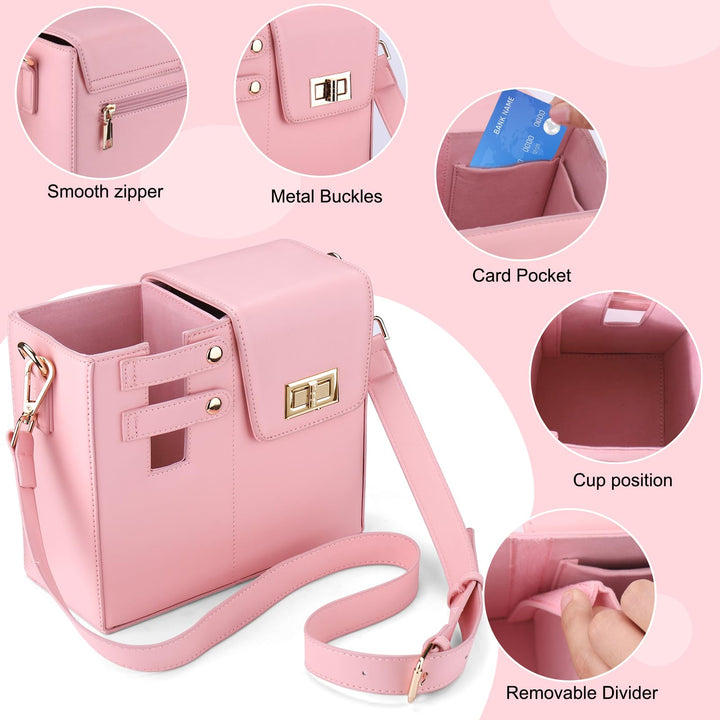 SHEBELLE - BOLSO CRUZADO ACTIVO CON PORTABOTELLAS
