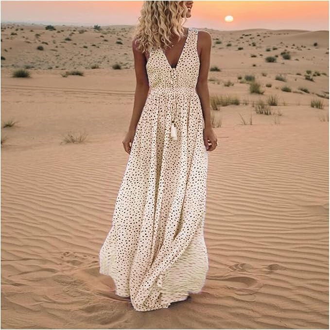 Gayle - Vestido Maxi Bohemio