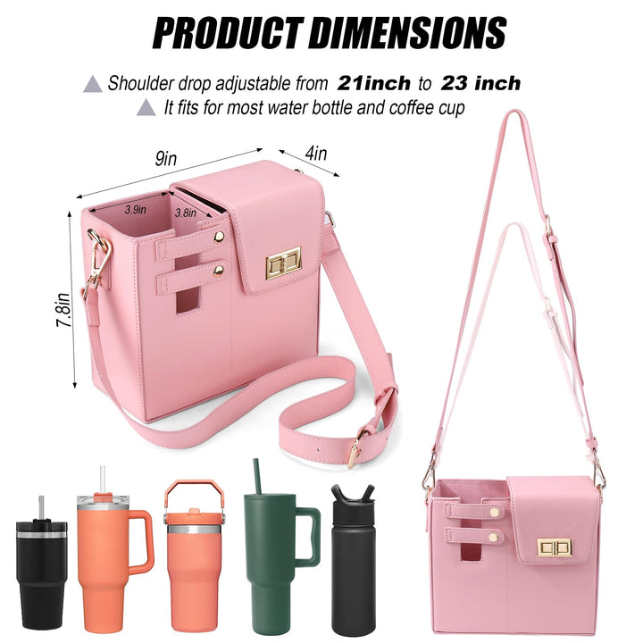 SHEBELLE - BOLSO CRUZADO ACTIVO CON PORTABOTELLAS