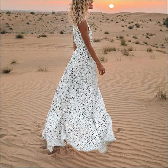 Gayle - Vestido Maxi Bohemio