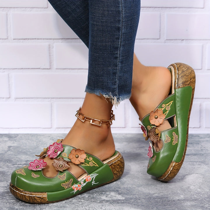 LARKIN - SANDALIAS MODERNAS DE CUÑA ANTIDESLIZANTES