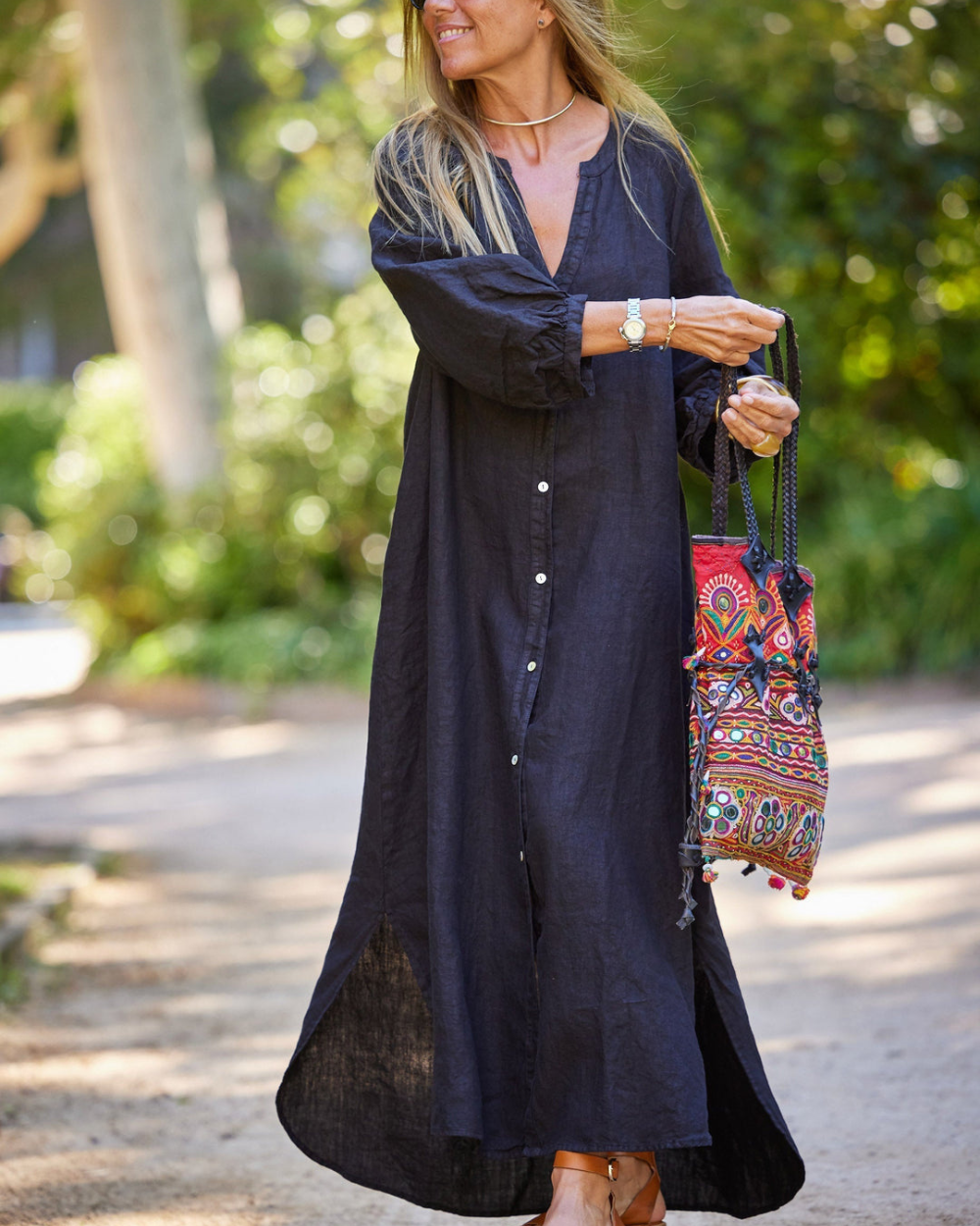 REANNA - VESTIDO DE ESTILO VERANIEGO BREEZY DAYS