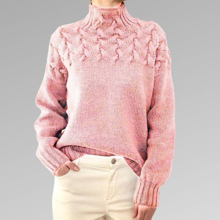 Madison™ - Suéter Elegante de Cuello Alto