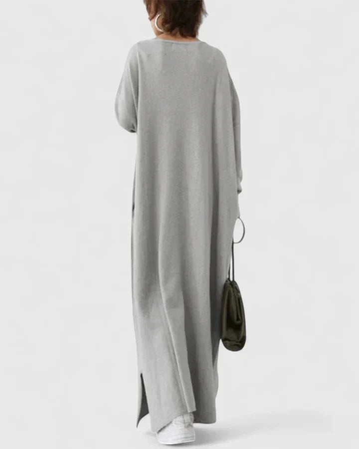 GRAZEL – VESTIDO MAXI CLÁSICO GLAMOUR