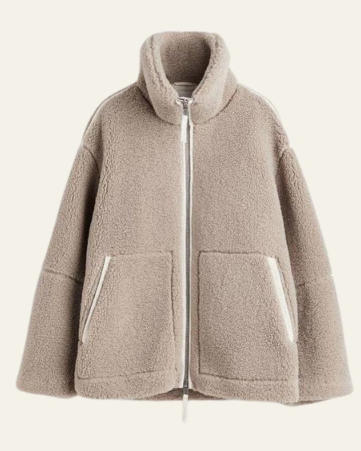 FINLEIGH - CHAQUETA TEDDY ULTRA CÓMODA Y SOBREDIMENSIONADA