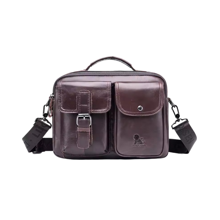 Grady | Bolso Clásico de Cuero para Hombro con Detalle de Hebilla Vintage