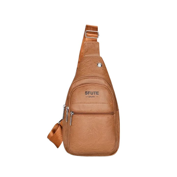 Joren | Bolsa tipo bandolera compacta con almacenamiento multi-cremallera