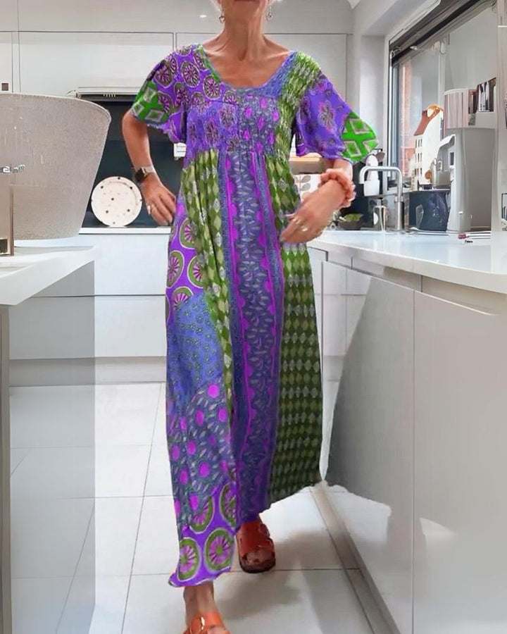 HERMINA - VESTIDO BOHEMIO COLOREADO