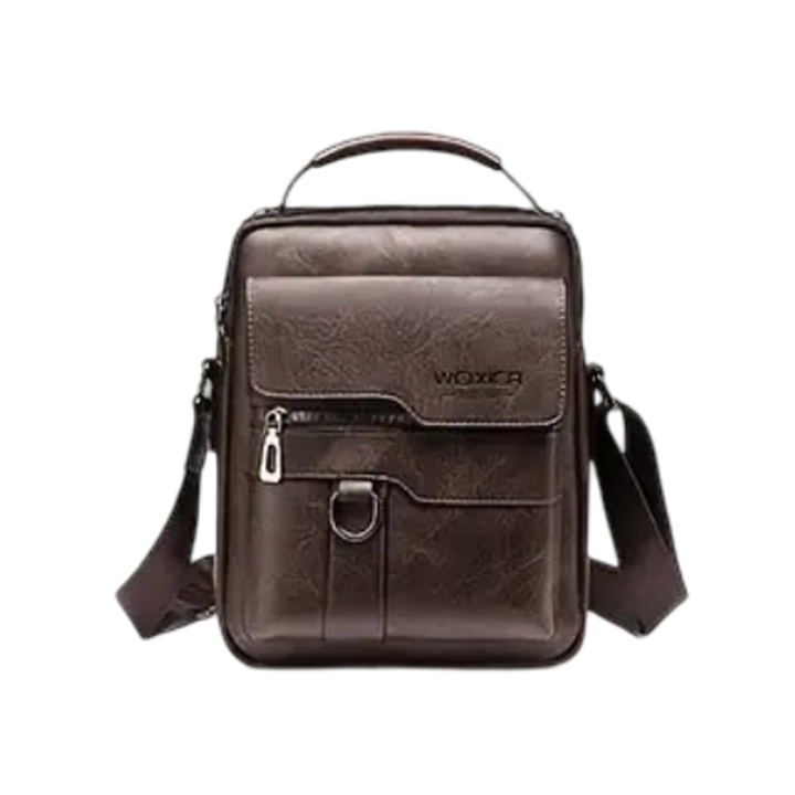 Corwin | Bolsa Mensajera Moderna de Cuero