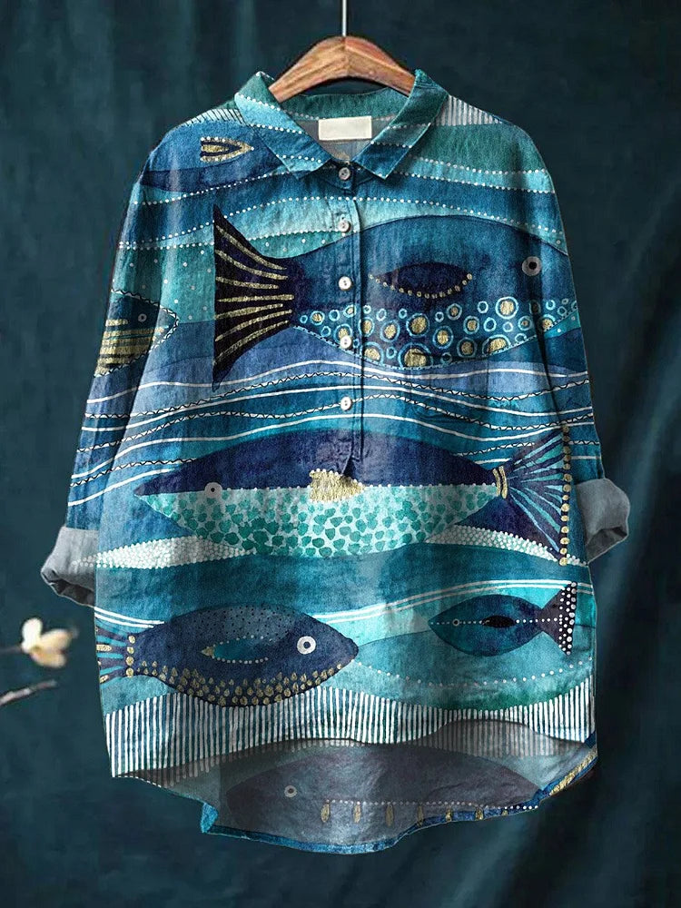 Paula | Playera Arte Oceánico