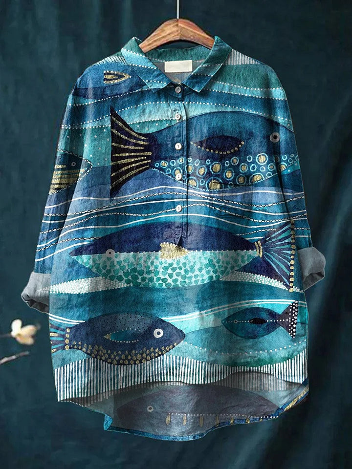 Paula | Playera Arte Oceánico