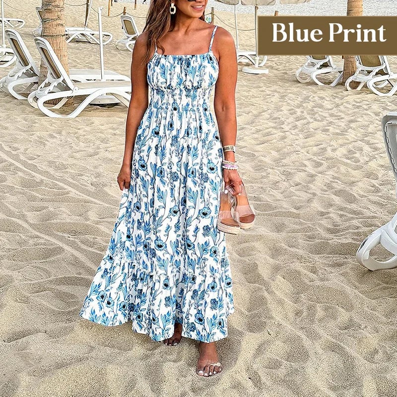 MONROE - VESTIDO MAXI CAMI FLORAL ELEGANTE