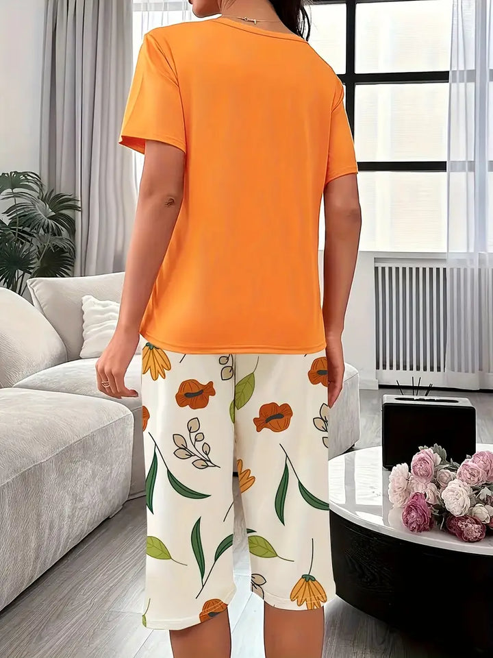PRINCESSLEA - CONJUNTO CÓMODO DE RELAJACIÓN FLORAL