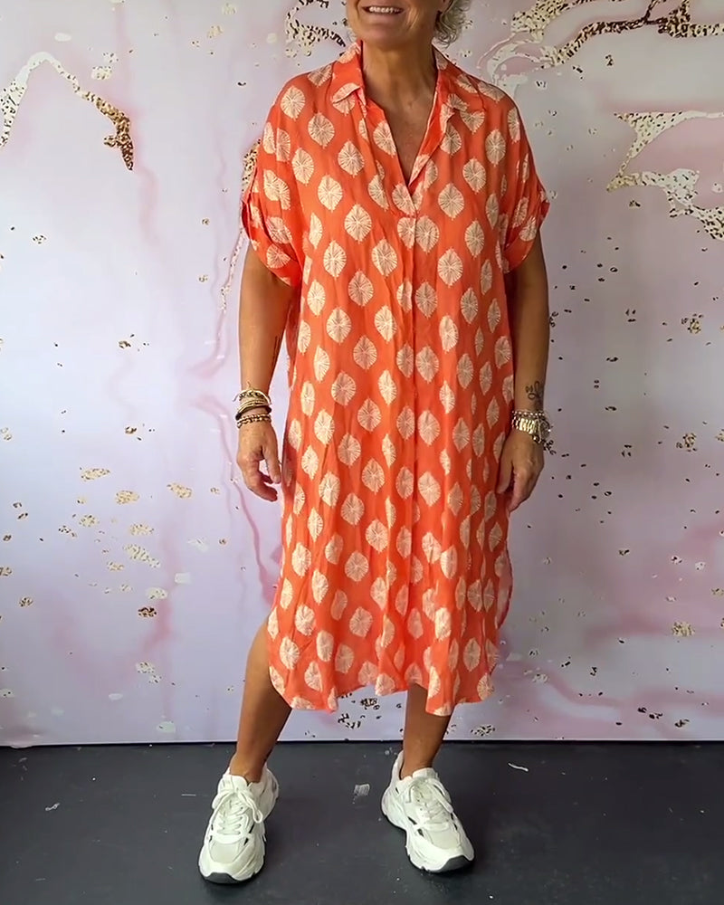 LUCITA - VESTIDO DE VERANO LAPEL LOVE