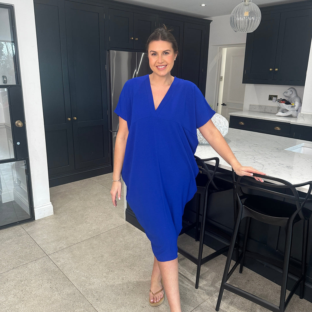 TANYA - VESTIDO MAXI CON ESCOTE EN V