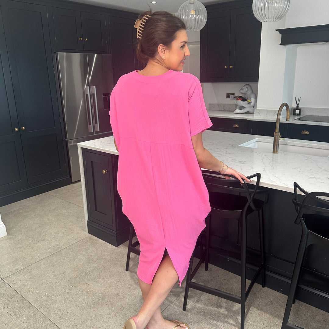 TANYA - VESTIDO MAXI CON ESCOTE EN V